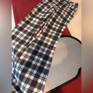 Forever 21 Flare Plaid Pants